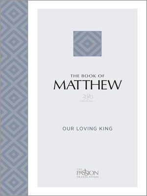 cover image of The Book of Matthew